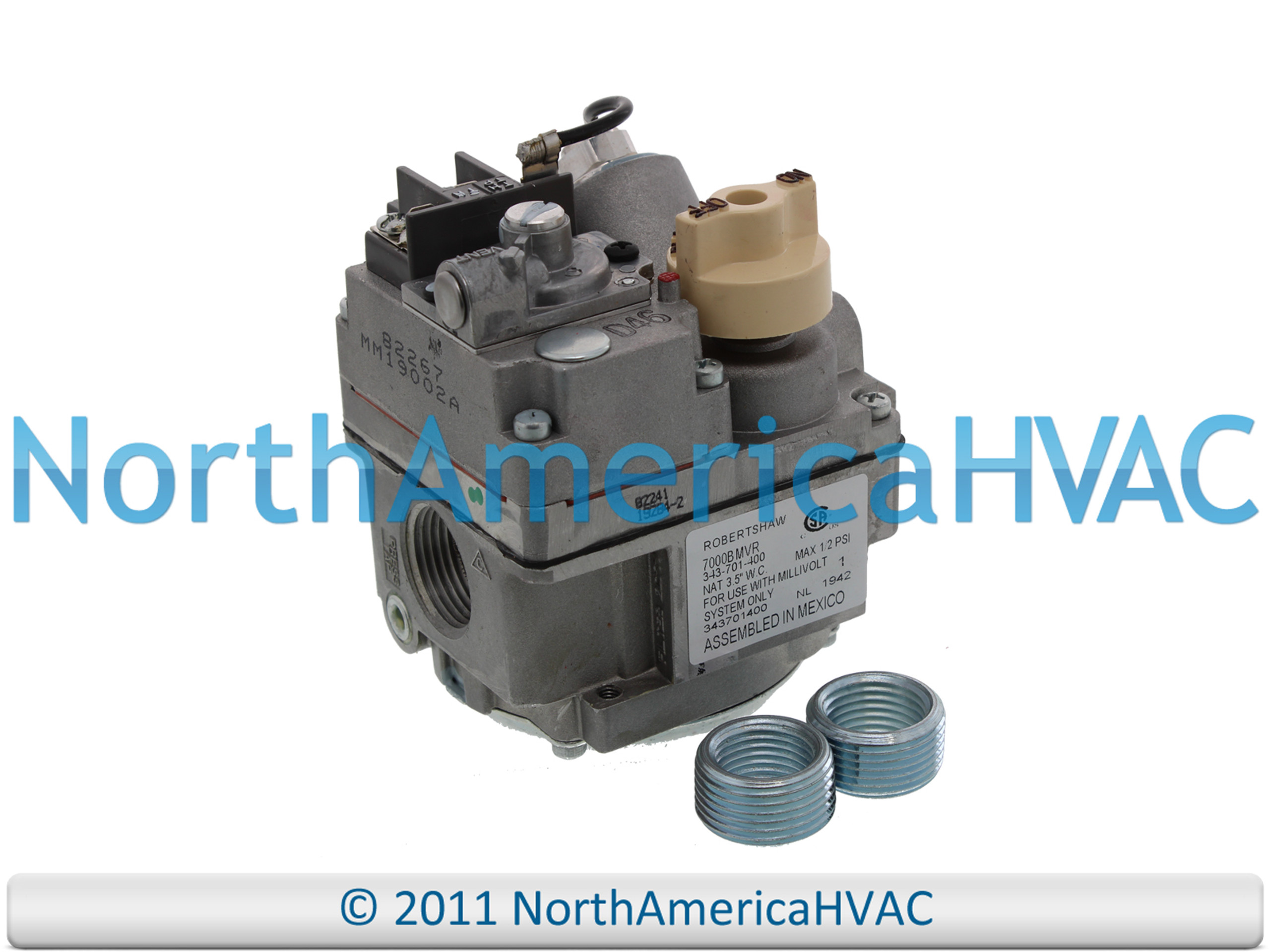 Millivolt Combination Gas Valve Replaces Honeywell Resideo Vs817901025 Vs81790 1025 North 4811